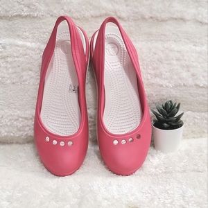 CROCS PINK Womens Sandals